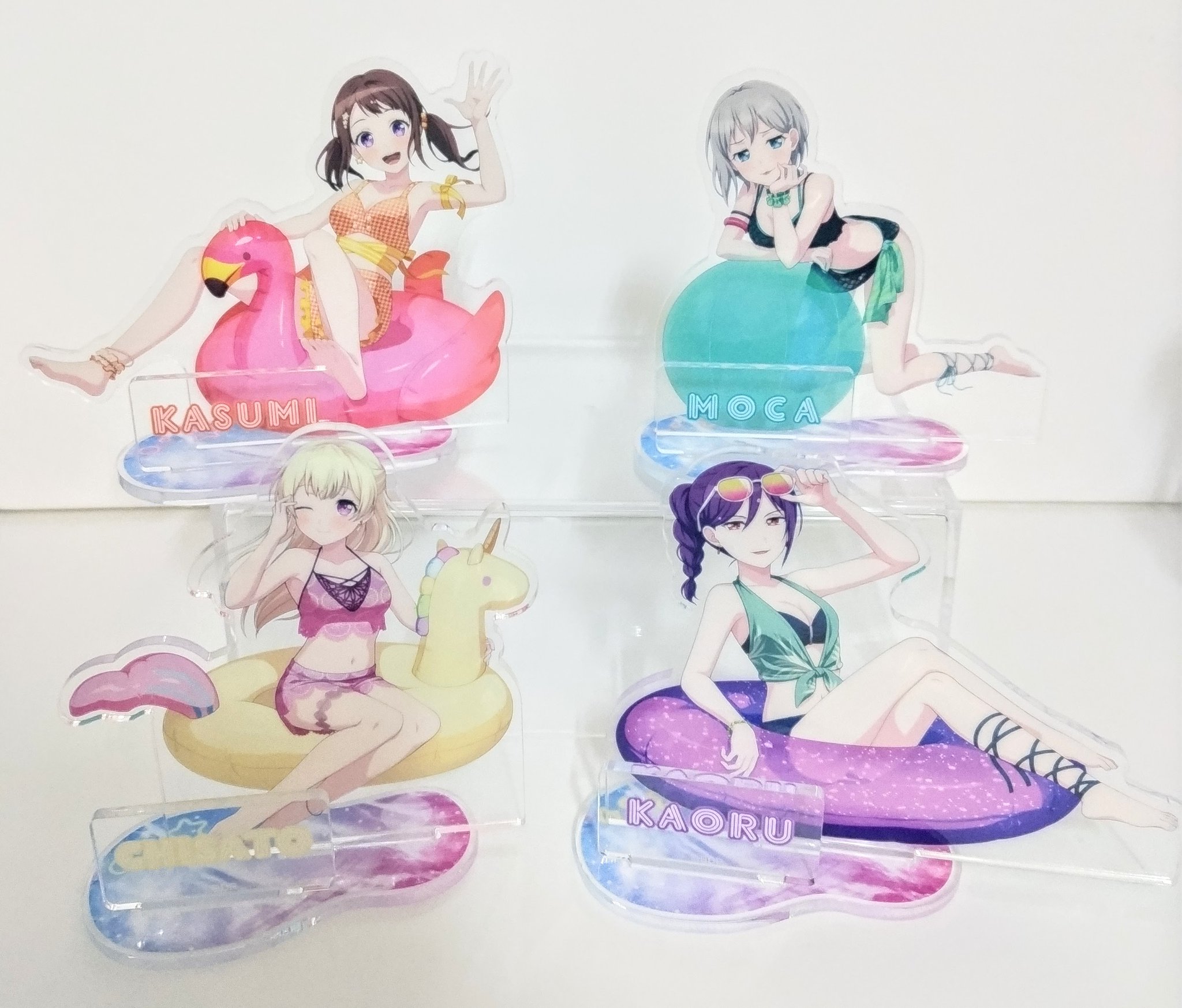【非売品】バンドリ　Afterglow　ゲーマーズスペシャルフェアグッズセット バンドリ！ ガールズバンドパーティ！ アクリルスタンド 2022ver