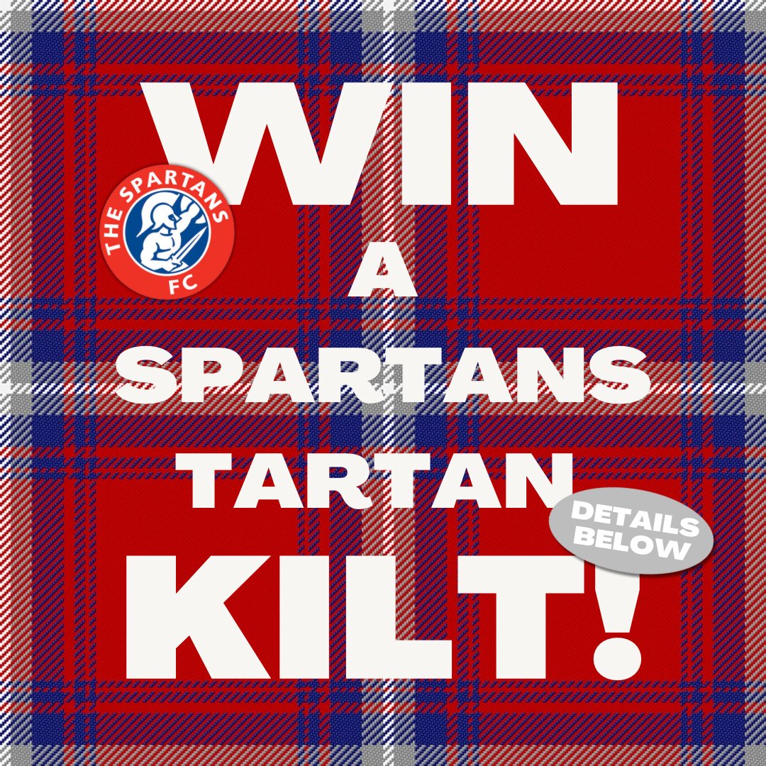 New football Season - New tartan!
If you want to win a made to order kilt in the wonderfully rhyming Spartans Tartan, follow this link slanjkilts.com/spartans-kilt-…