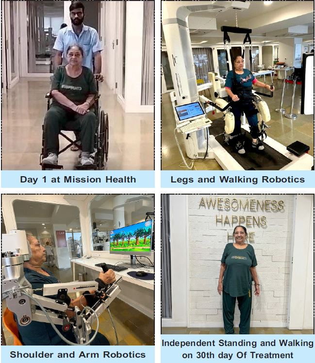 #missionhealth
જૂનાગઢના ૭૧ વર્ષીય ચંપાબાને ૨૭મે, ૨૦૨૪ના રોજ આવેલ બ્રેઈન સ્ટ્રોકના એટેક બાદ તેઓનું જમણું અંગ લકવાગ્રસ્ત બન્યું હતું. ૭૧ વર્ષની ઉંમર સુધી ખુબજ સક્રિય અને સ્વતંત્ર જીવન જીવવા ટેવાયેલા ચંપાબાને લકવાએ પથારીગ્રસ્ત બનાવી દીધા હતા. 
Read More: bit.ly/3A256Xa