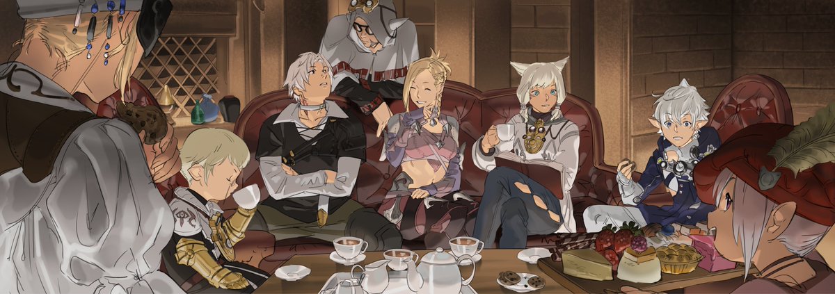 gonna be posting stuff from my ff zine now

i kept saying walking sands instead of waking sands up until like very recently...
waking sands hangout aye
#FFXIV #finalfantasy14