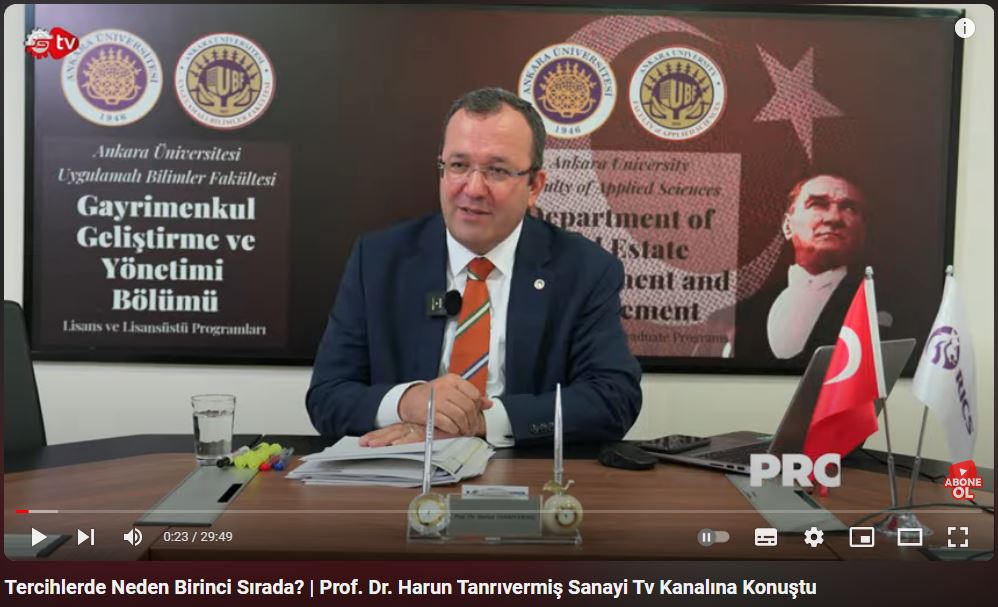 AÜ UBF Gayrimenkul Geliştirme ve Yönetimi Bölümü (@auubfgayrimenk1) on Twitter photo Ankara Üniversitesi Uygulamalı Bilimler Fakültesi Dekanı Sayın Prof. Dr. Harun Tanrıvermiş bugün Sanayi Tv Youtube kanalının konuğu oldu.
Yayına linkten ulaşabilirsiniz: youtube.com/watch?v=bZ_n4c…
<a href="/ysm006/">Prof.Dr. Yeşim Aliefendioğlu</a> <a href="/AnkaraUni/">Ankara Üniversitesi</a> Ankara Üniversitesi Uygulamalı Bilimler Fakültesi Dekanı Sayın Prof. Dr. Harun Tanrıvermiş bugün Sanayi Tv Youtube kanalının konuğu oldu.
Yayına linkten ulaşabilirsiniz: youtube.com/watch?v=bZ_n4c…
<a href="/ysm006/">Prof.Dr. Yeşim Aliefendioğlu</a> <a href="/AnkaraUni/">Ankara Üniversitesi</a>
