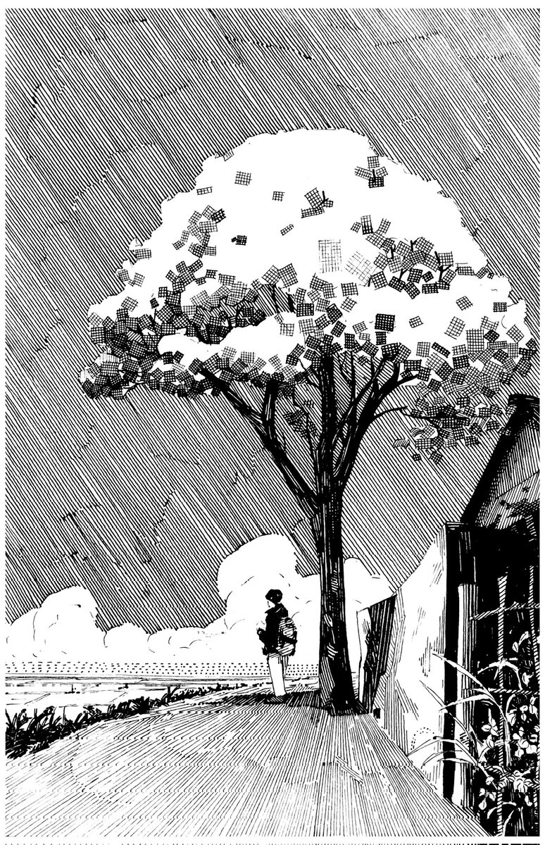 san_arrts's tweet photo. This one is my favourite so far.๐
I experimented with a new technique on the #tree leaf and it turns out pretty great. I'm really happy how the #drawing came out.
#penandink #illustration #inker #blackandwhiteartist #artmoots #treedrawing #artist https://t.co/OqOayq6XBu