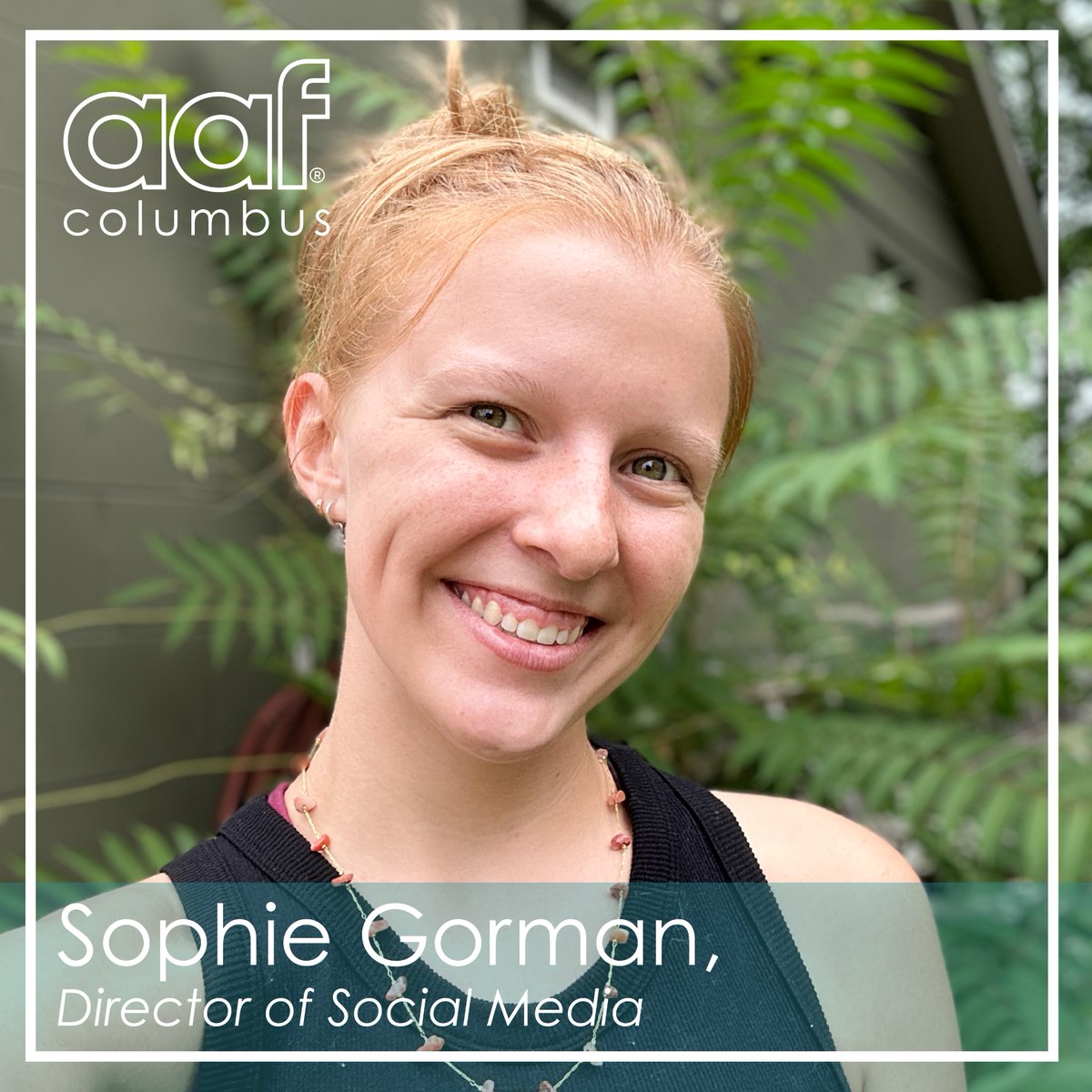 AAF is proud to introduce Sophie Gorman as our Director of Social Media! Congrats Sophie! 

#aafcolumbus
