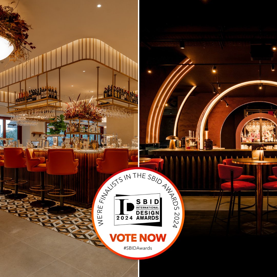 Thrilled to be ending the week as finalists in the <a href="/SBIDawards/">SBID International Design Awards®</a> for our interior design work with The Alchemist Victoria (Club &amp; Bar category) + Sam's Waterside (Restaurant category). We would hugely appreciate the support as it's now down to public vote 🙏 sbidawards.com/finalist-2024/
