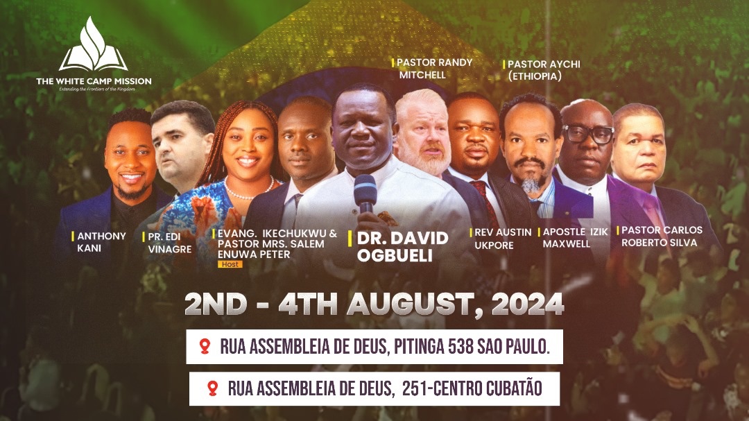 pstdavidogbueli's tweet photo. Revival fire in Brazil this weekend. 
Anticipate &amp; Spread the news!

#dominioncity #brazil #brazilevents #saopaulo #pastordavidogbueli https://t.co/FgKzm1dtZg