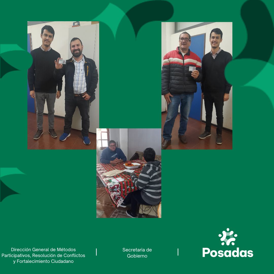 dirmetodos's tweet photo. Seguimos haciendo entrega de los carnet de identificacion de trabajo a los agentes de @dirmetodos  con el fin de garantizar la labor diaria que realizan en los barrios de la Ciudad de Posadas, hacia las/os vecinas/nos. Una herramienta que permite la identificación del personal. https://t.co/xwcX5bstLN