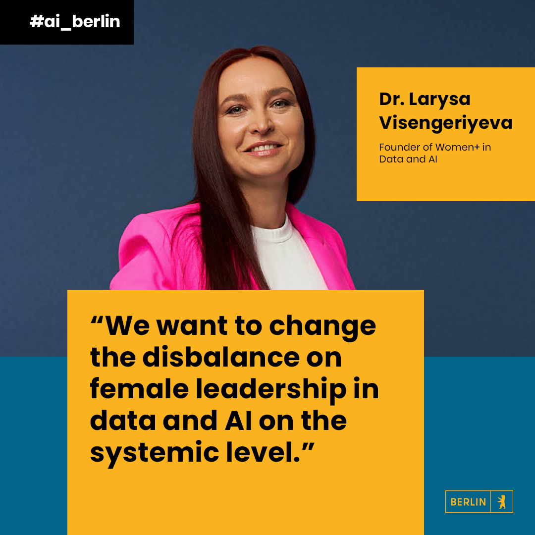 Women in data and #AI industries remain underrepresented. Ahead of <a href="/WDAI_festival/">Women+ in Data/AI Summer Festival</a>’s second edition in Berlin, we talked to founder Dr. Larysa Visengeriyeva how a festival can create a movement for positive change of the status quo ➡ bit.ly/LarysaVisen 💪♀ #ai_berlin