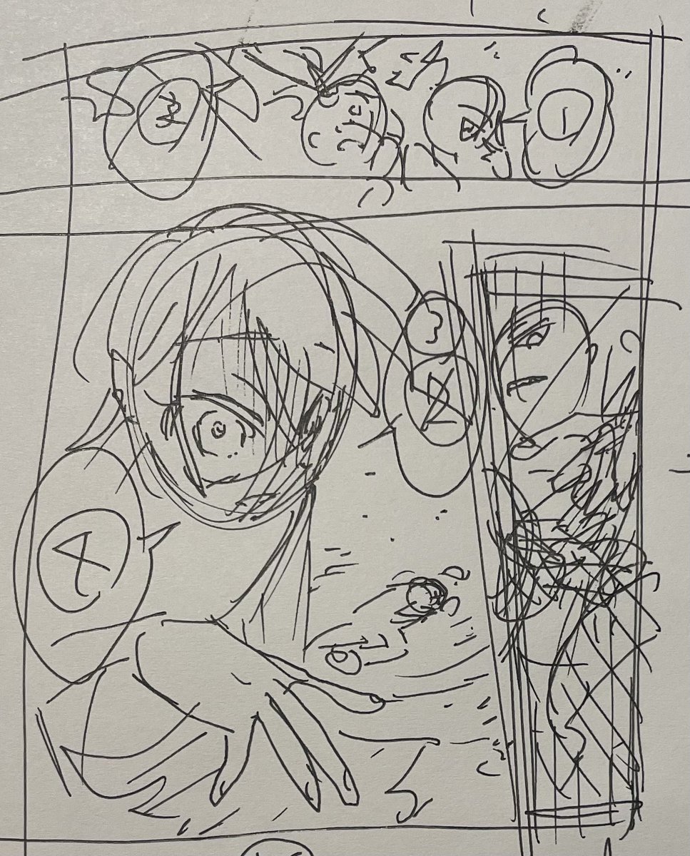 ミニネーム ↓ 本ネーム(下書き) ↓ 原稿 ミニネームから本ネームに