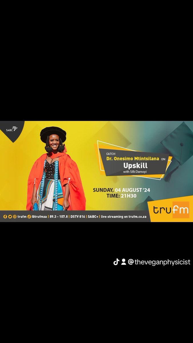 Ohnee23's tweet image. Amazibazana eMfundo 🙏🏾😫

Stay tuned this upcoming women’s month on @trufm as we share our journey. Join us as we inspire and empower through our stories of perseverance and achievement.

#TruFM #WomensMonth #Education #Inspiration #Empowerment

---