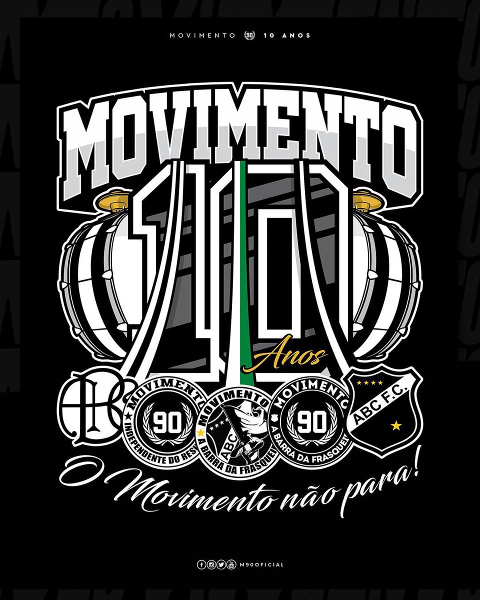 Uma década pelo <a href="/ABCFC/">ABC Futebol Clube</a> 🏴🏳️