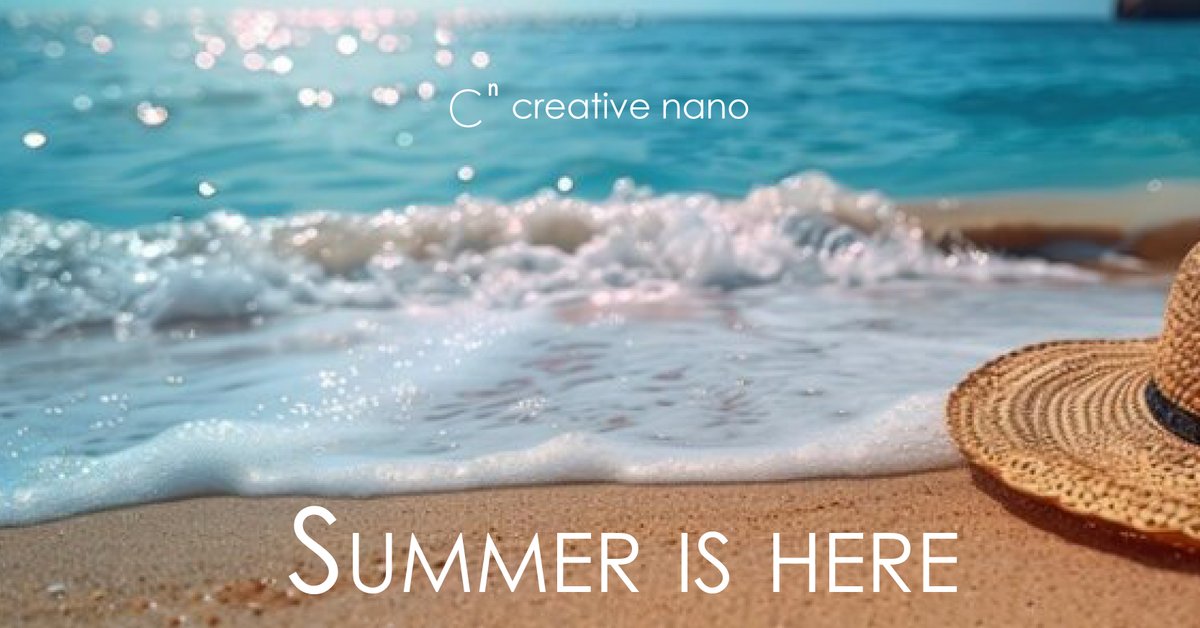 Creative Nano (@creativenanogr) on Twitter photo 🌞Summer is here and the <a href="/CreativeNanoGR/">Creative Nano</a> team wishes everyone a beautiful and relaxing vacation!
Stay tuned for our refreshed and exciting research insights!! 🌞Summer is here and the <a href="/CreativeNanoGR/">Creative Nano</a> team wishes everyone a beautiful and relaxing vacation!
Stay tuned for our refreshed and exciting research insights!!