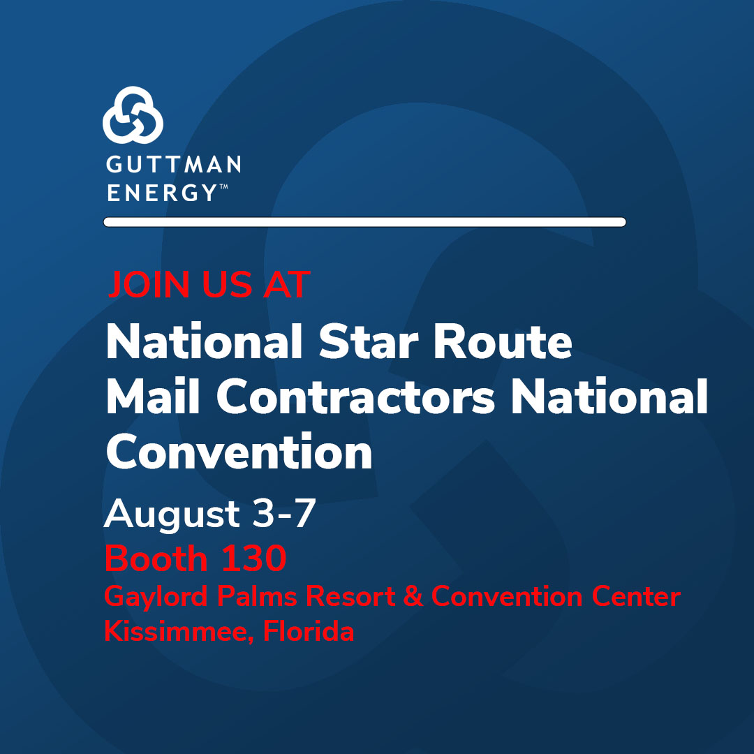 GuttmanEnergy's tweet photo. We will be at the 2024 National Star Route Mail Contractors Convention Summit in Kissimmee, FL. Stop by booth 130 to chat with Jason and learn more about the Guttman Energy Fleet Fuel Card from August 3-7. #FleetCard #mailcontractors
https://t.co/wXUu0Mpt0Q https://t.co/7ZiHL64esn