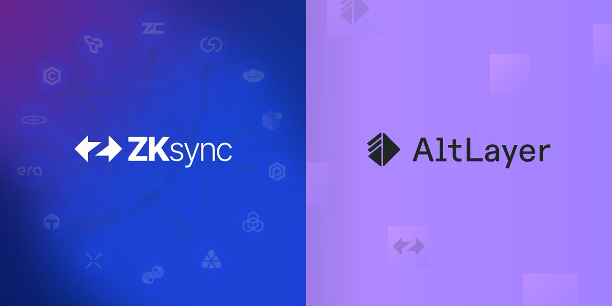 The public testnet for <a href="/zksync/">ZKsync (∎, ∆)</a>'s ZK Chain is now Live!

Experience enhanced user experience, high interoperability, and customization capabilities with us.

⭐ Try it now ⭐
rollup-info.altlayer.io/public/zksync_…