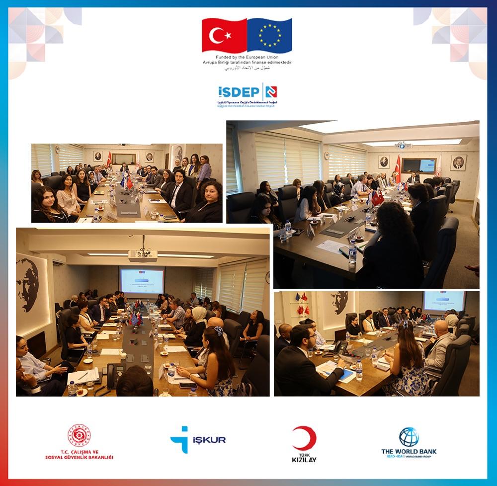 📌<a href="/WorldBank/">World Bank</a> @eudelegationtur iş birliği ile <a href="/csgb_uigm/">Uluslararası İşgücü Genel Müdürlüğü</a> koordinasyonunda <a href="/TurkiyeIsKurumu/">İŞKUR</a> ve <a href="/Kizilay/">Türk Kızılay</a> ortaklığında yürütülen İşgücü Piyasasına Geçişin Desteklenmesi Projesi'nin 2. Yönlendirme Komitesi Toplantısı 02.08.2024 tarihinde gerçekleştirilmiştir. #isdep2 #csgb #uigm