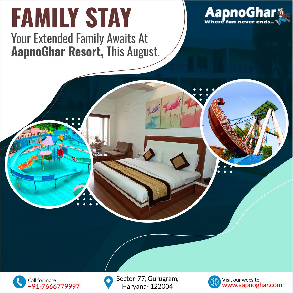 Family, fun, and #aapnoghar #resort. The perfect combination for an unforgettable August. Can't wait to soak up the good times!
🌐 aapnoghar.com📲7666779997
#waterpark #fun #funtimes #adventure #AdventureTime #AdventureAwaits #Gurgaon #Gurugram #celebrations #Delhi