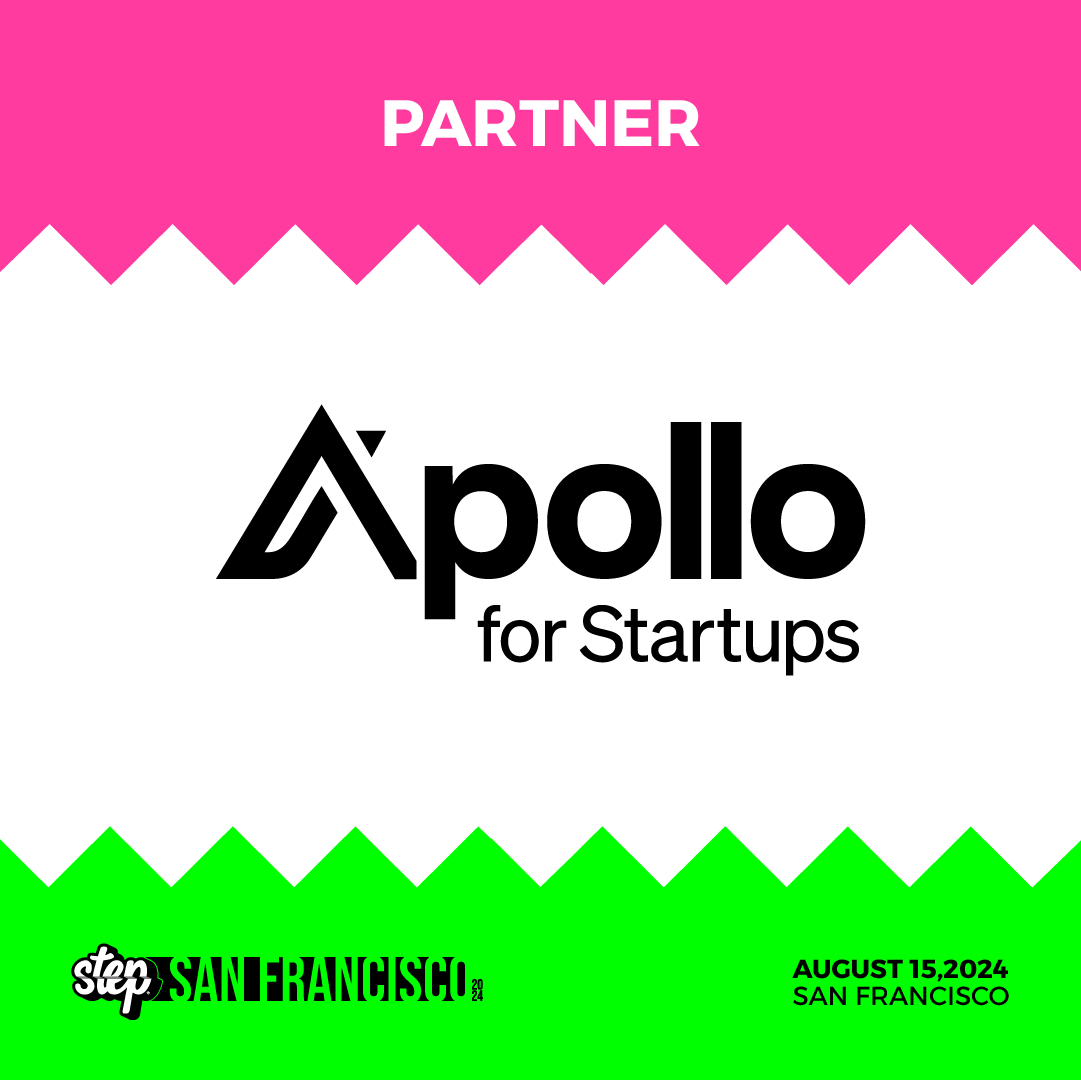 stepconference's tweet photo. 🇺🇸 Excited to announce that @MeetApollo joins #StepSF24 as Partner!

https://t.co/6WslxA4AGJ's platform combines a huge buyer database with powerful sales automation tools, trusted by over 160,000 companies.

🎟️ Prices rising soon! https://t.co/XvRwFTkGlS https://t.co/F1pz60VDT7