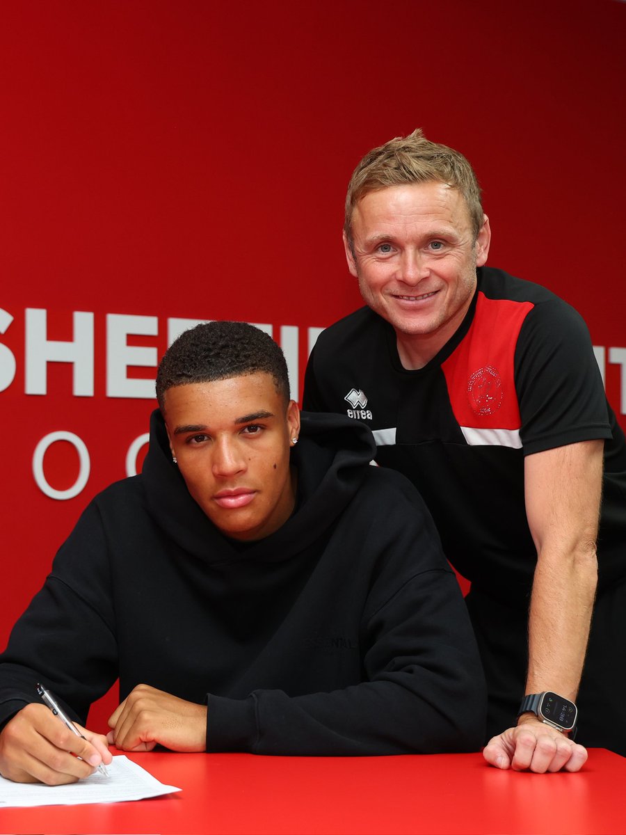 DG: "He's still very young but has all the potential to go to the highest level. 

"His attitude, character and potential is very much a Sheffield United player and we are delighted to have him."