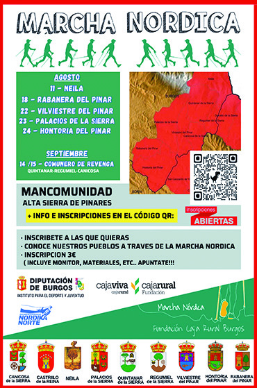La Marcha Nórdica será protagonista durante el mes de agosto en las localidades de la Mancomunidad Alta Sierra de Pinares rankajos.com/blog/la-marcha…