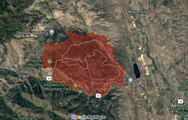 firehorse249791's tweet photo. [U.S] Colorado: Alexander Mountain fire chars more than 9,000 acres, new Bucktail fire grows tenfold https://t.co/fcpUmZ0T8v #ClimateChange #GlobalWarming #ClimateEmergency #ClimateCrisis #SevereWeather #Heatwave #Wildfire #AlexanderMountain #Loveland #Bucktail #Colorado #America https://t.co/rDpnIDa9Jv