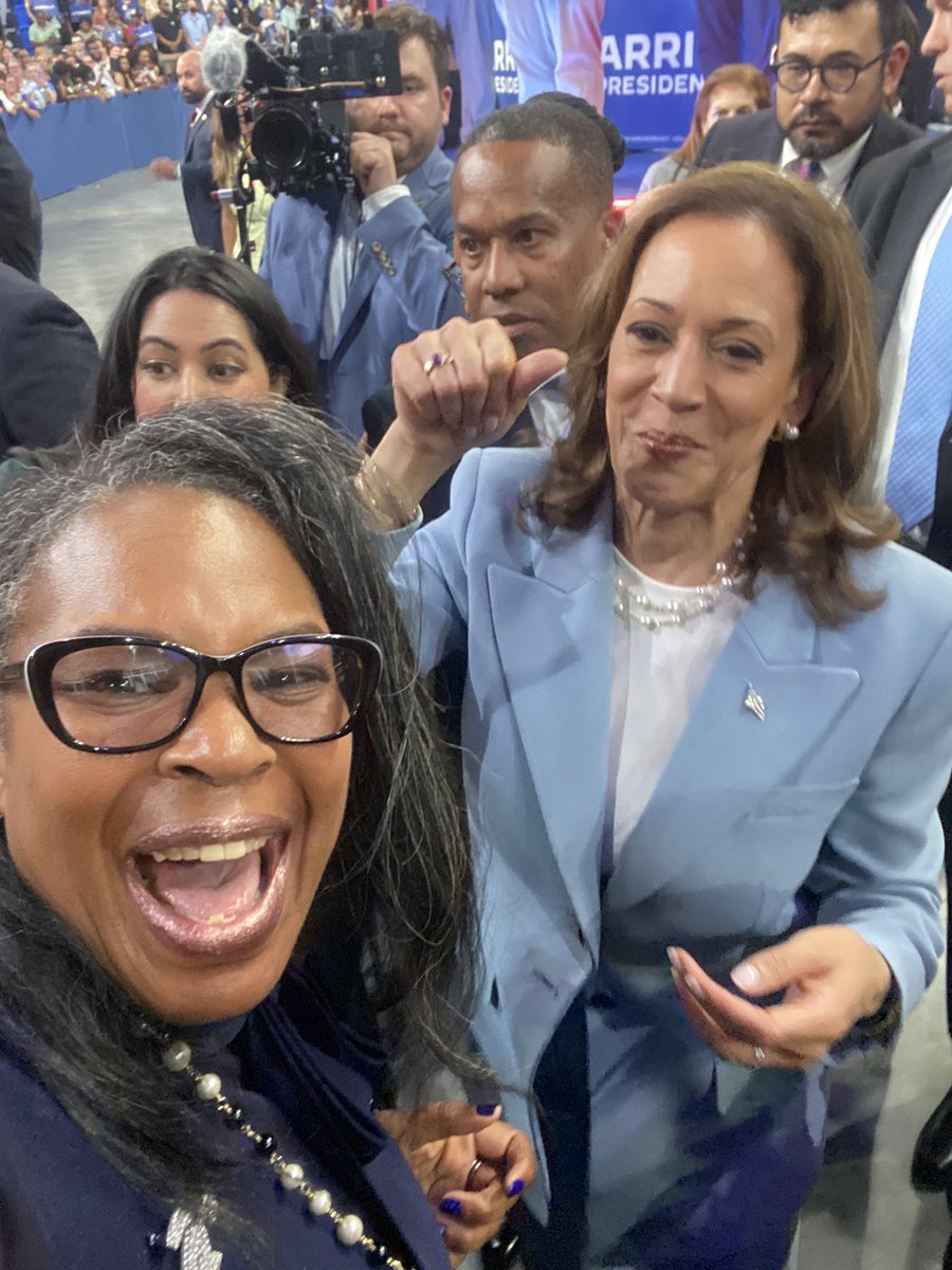 The Kamala Harris for President rally was 🔥 I’m supporting and endorsing her! #Harris2024ForTheWin