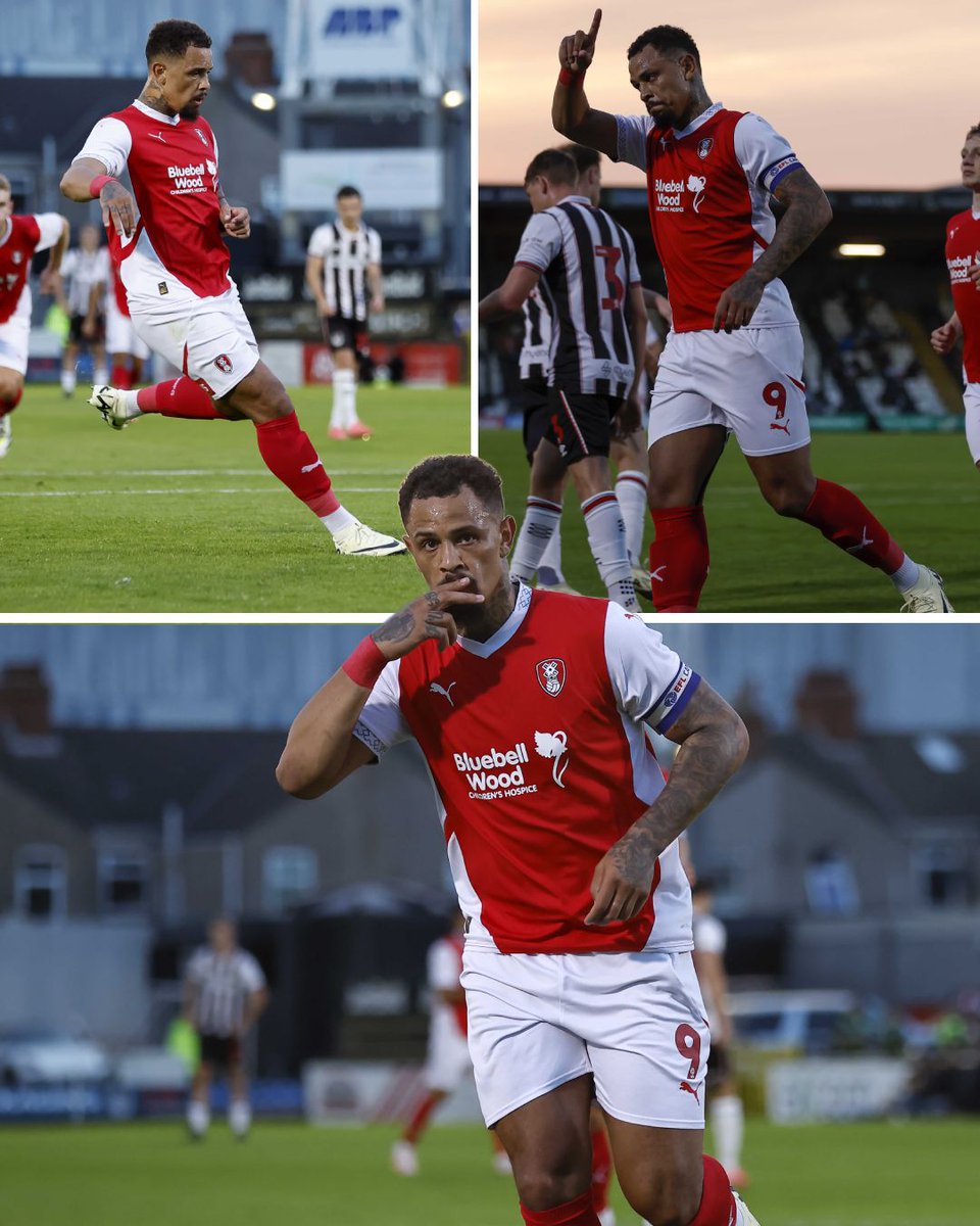 📸 | Jonson Clarke-Harris 𝑠𝑐𝑜𝑟𝑒𝑠 𝑔𝑜𝑎𝑙𝑠. 

#rufc | #ForeverTogetherForeverProud