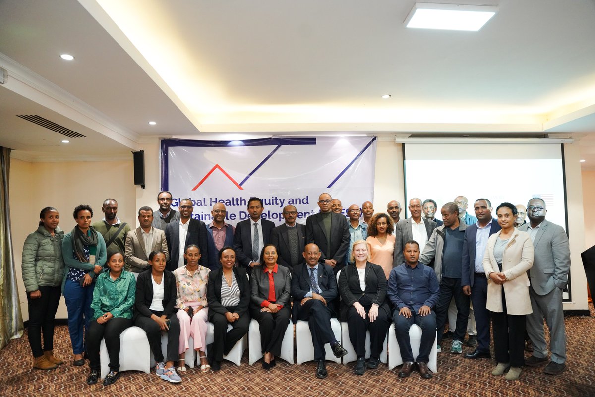Emory Global Health Institute (@emoryghi) on Twitter photo With thanks to <a href="/USEmbassyAddis/">U.S. Embassy Addis</a>, our Ethiopian partners, and participants for the successful launch of the Global Health Equity and Sustainable Development Project earlier in July. Congrats to Ethiopian faculty and graduate students who completed the 3-day leadership workshop. With thanks to <a href="/USEmbassyAddis/">U.S. Embassy Addis</a>, our Ethiopian partners, and participants for the successful launch of the Global Health Equity and Sustainable Development Project earlier in July. Congrats to Ethiopian faculty and graduate students who completed the 3-day leadership workshop.
