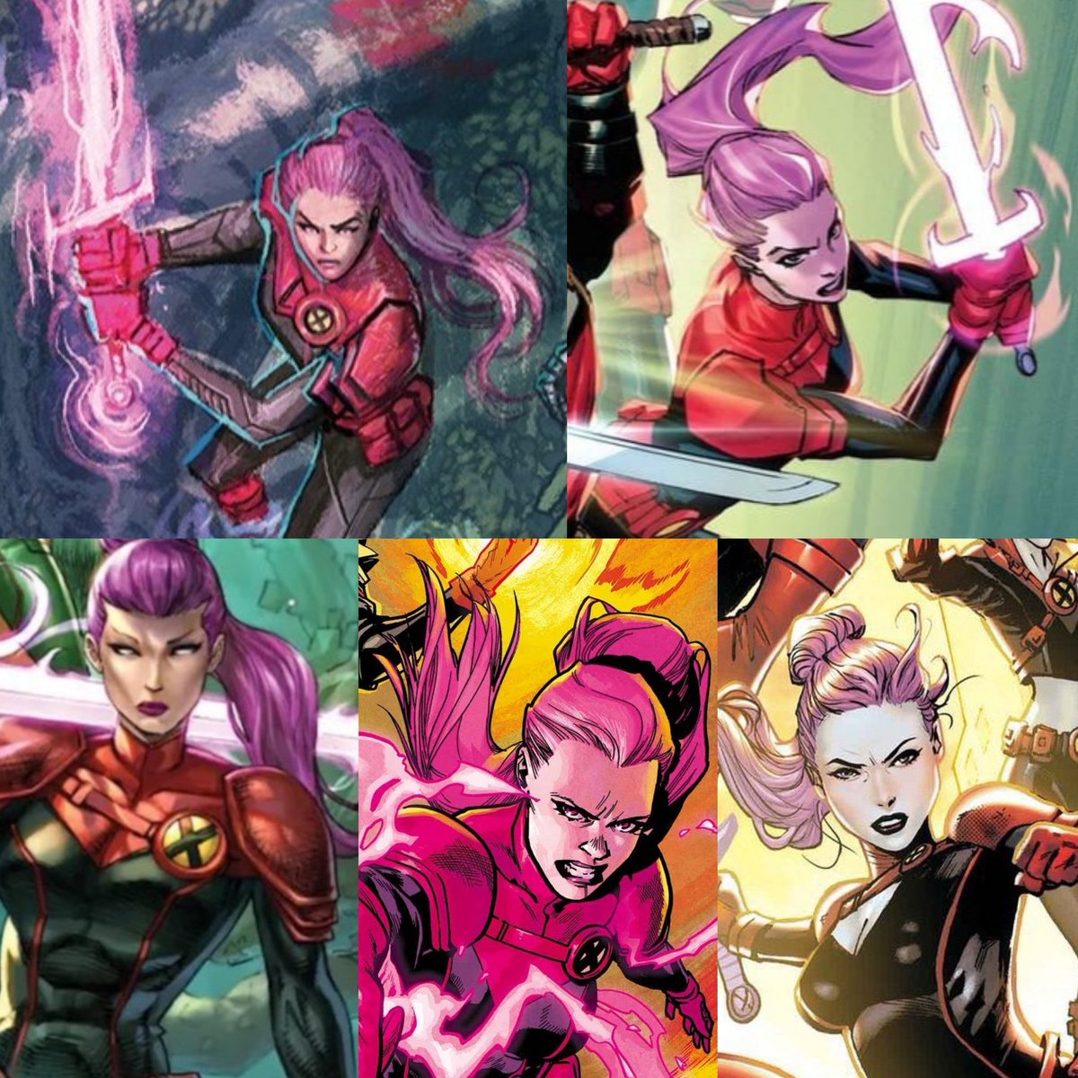 PurplehairedNi1's tweet image. This thread is a continuation of Betsy Braddock's power usage and feats during her second official era as Captain Britain. 💜🦋⚔️