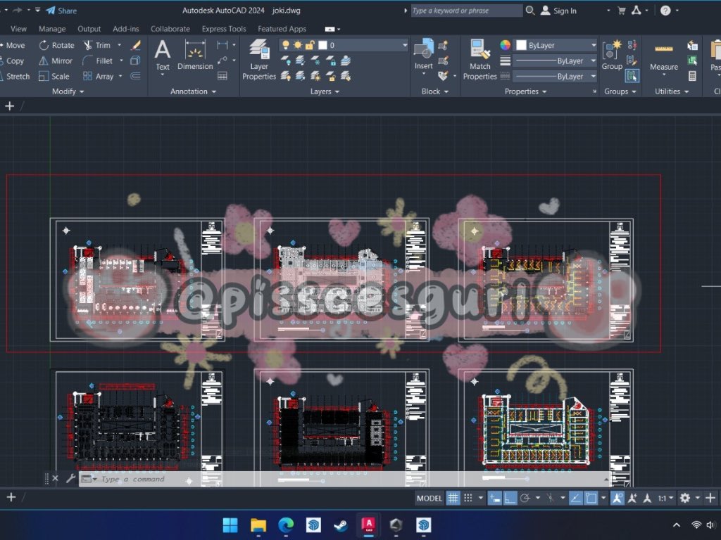 pisscesgurl's tweet photo. 🌻TESTIMONI DESAIN 2D AUTOCAD🌻

- Desain Denah Lantai
- Desain Denah Ceilling
- Desain Denah Furniture

#zonauang #autocad #denah #potongan #desain #interior #sketchup #enscape #3dinventor #3dinterior #interior https://t.co/jCEyQ3rB7g