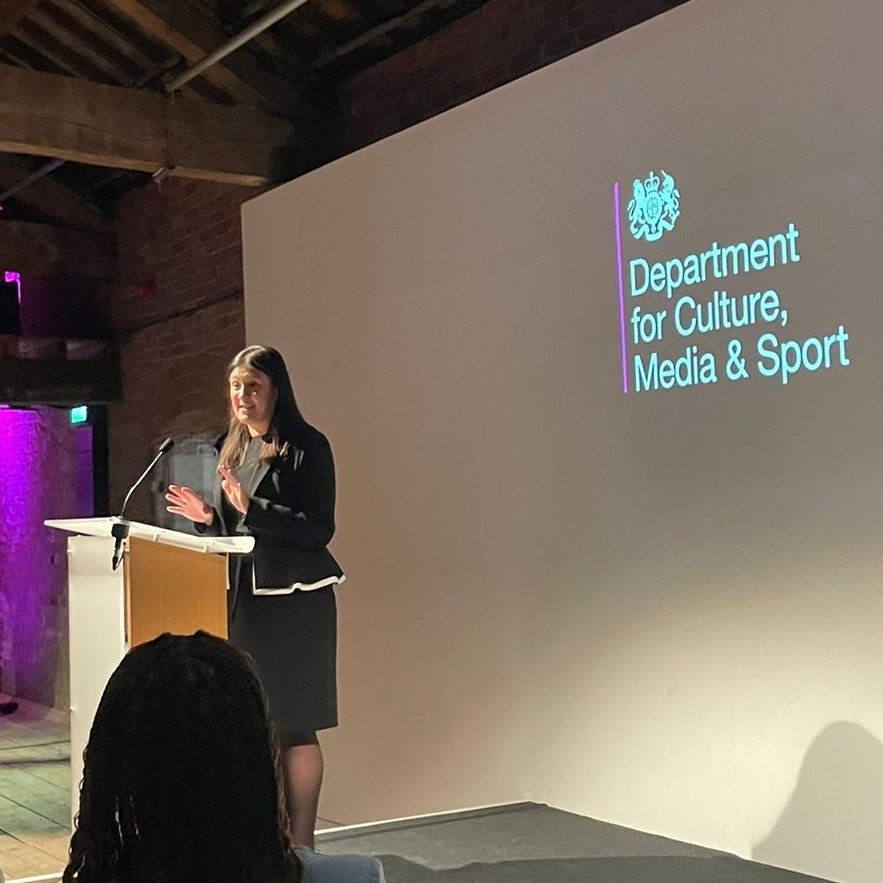 Sarah Elliott (Vibert) (@sarahvibert82) on Twitter photo Proud to represent our 17,000 members today as <a href="/DCMS/">Department for Culture, Media and Sport</a> SoS <a href="/lisanandy/">Lisa Nandy MP</a> speaks about her vision for the future. It's been energising to hear, once again, that charities will be a vital partner in <a href="/UKLabour/">The Labour Party</a>'s plan to build sustainable growth and a brighter future for every community. Proud to represent our 17,000 members today as <a href="/DCMS/">Department for Culture, Media and Sport</a> SoS <a href="/lisanandy/">Lisa Nandy MP</a> speaks about her vision for the future. It's been energising to hear, once again, that charities will be a vital partner in <a href="/UKLabour/">The Labour Party</a>'s plan to build sustainable growth and a brighter future for every community.