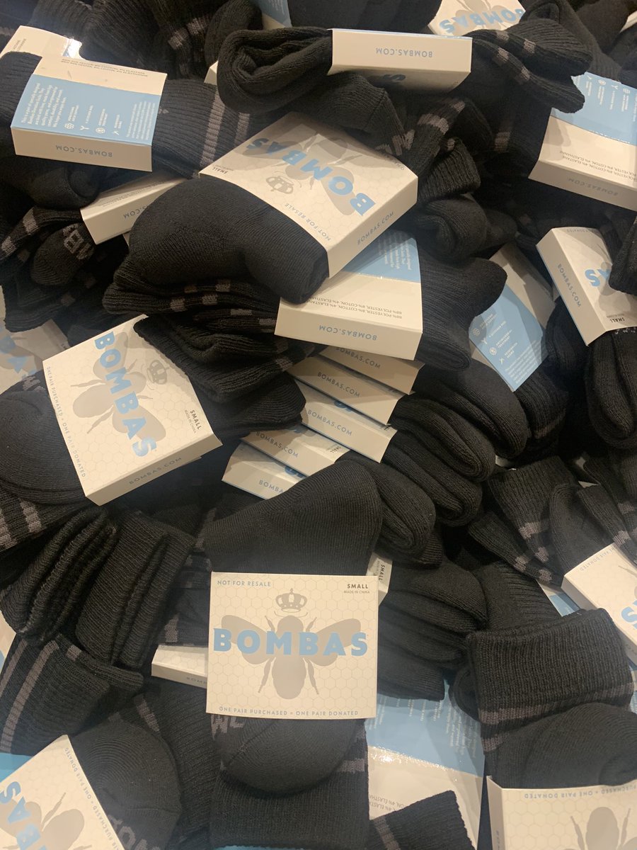 Thank you <a href="/BOMBAS/">Bombas</a> for helping outfit 2,000 kids for the <a href="/NCJWSTL/">NCJWSTL</a> Back To School! store!