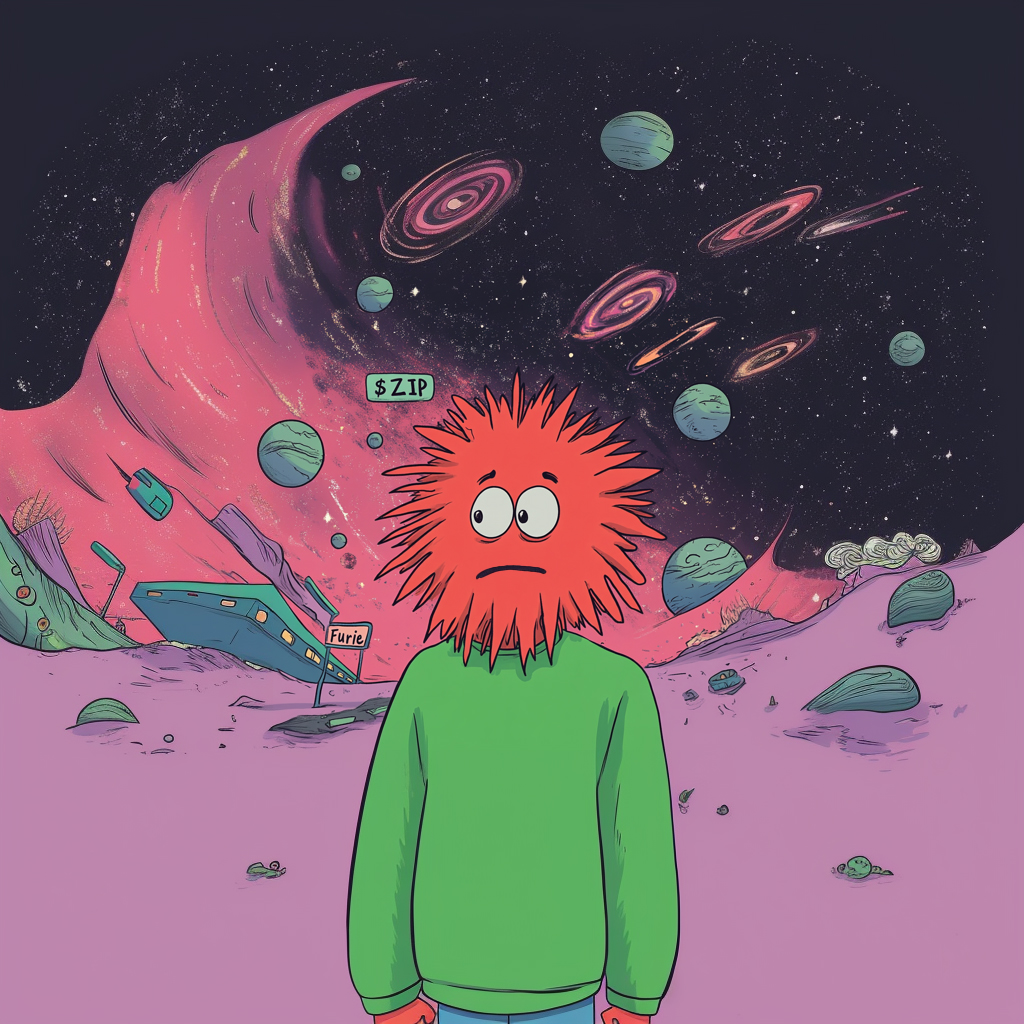 JUST IN!!!! 
$ZIP is currently lost in #space, we need to bring him home. But where is HOME? 

Stay tuned on the adventueres of $ZIP Lost in Space!