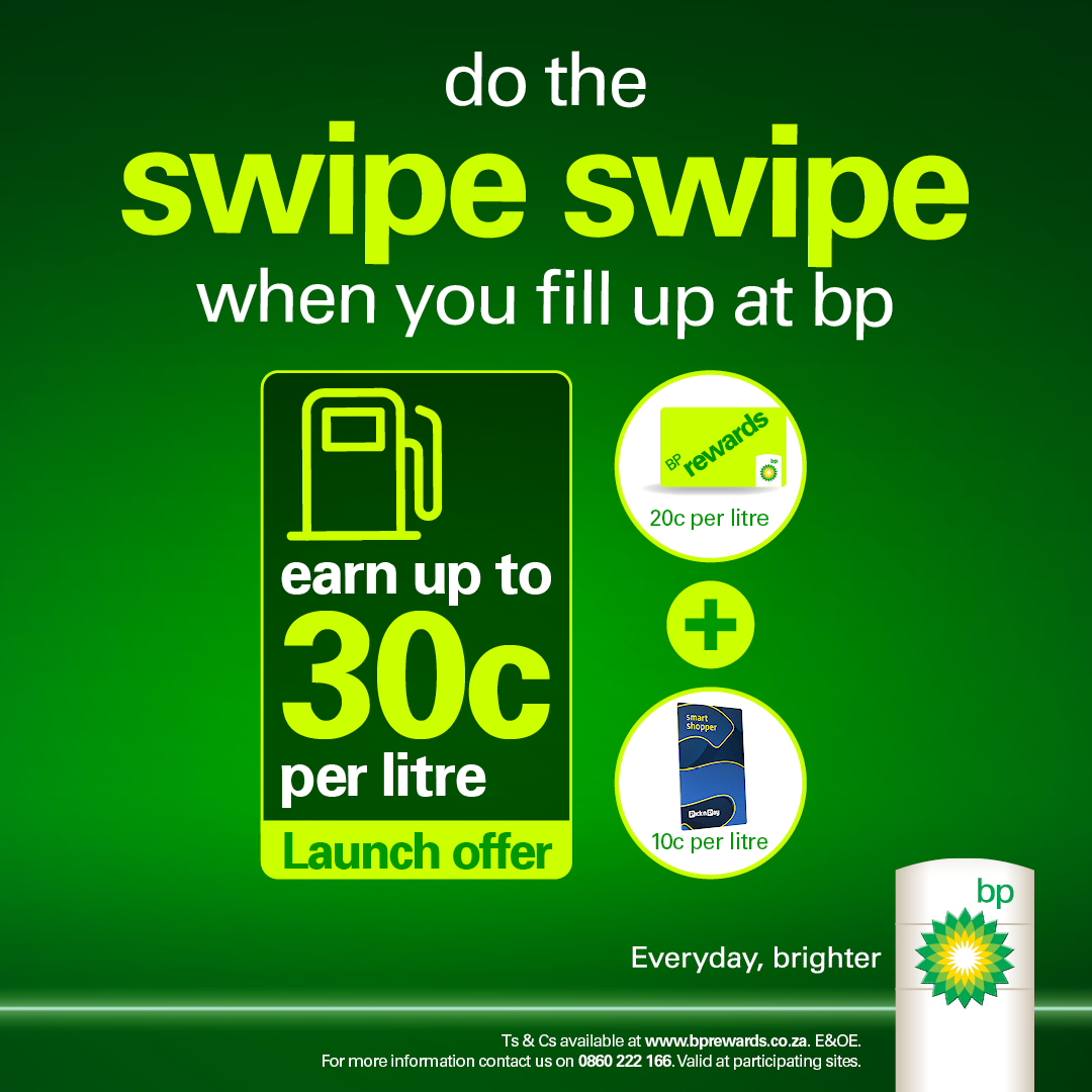 jacarandafm's tweet photo. Today’s the day BP opens its new bp Express concept store! @ElanaAfrika is broadcasting The Workzone live from this new station in Silver Lakes. Come join the celebration, spend over R100, swipe your BP Rewards card, and you could win fuel vouchers!
#bp100 #EverydayBrighter https://t.co/MVjVXBGcOv