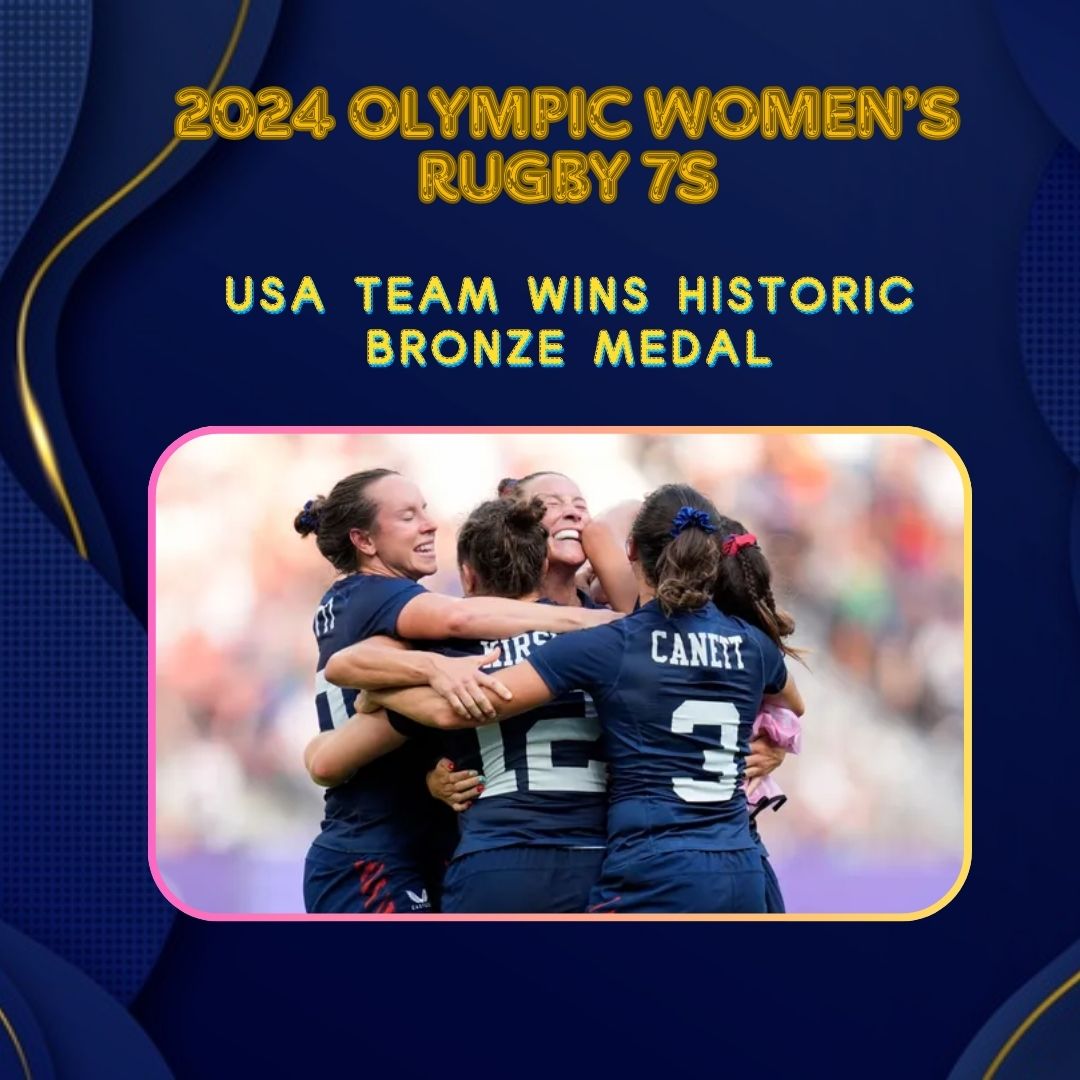 With a last minute try and conversion by Alex Sedrick in an incredible match, the USA women’s team scored 14-12 against Australia, earning their first-ever Olympic medal! The women’s team is an inspiration for future generations of rugby players. Congratulations to all involved!