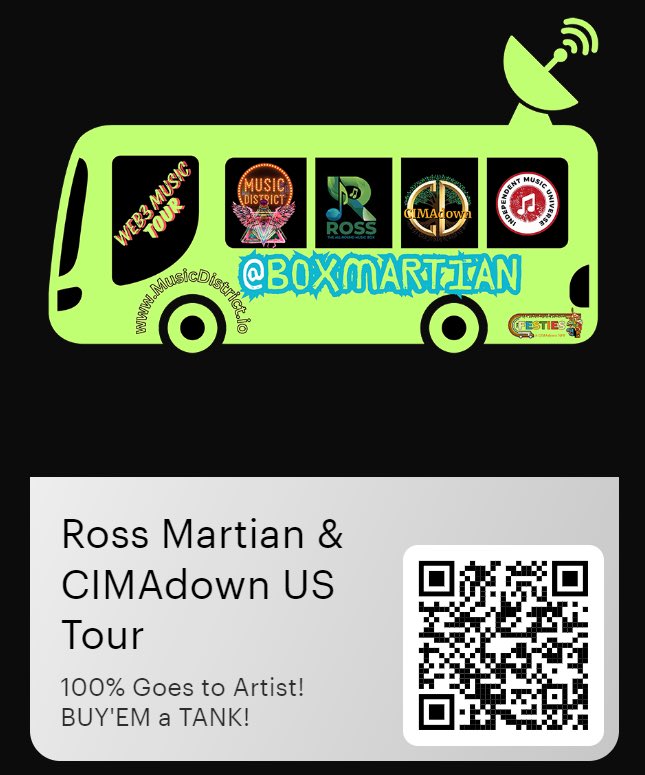RALLO (Web3 Music District) (@music__district) on Twitter photo @IMusicUniverse <a href="/BoxMartian/">+Ross Martian 👽</a> <a href="/CIMAdownLLC/">CIMAdown LLC</a> No amount is too little to add to the gas tank to get someone closer to where they need to be! @IMusicUniverse <a href="/BoxMartian/">+Ross Martian 👽</a> <a href="/CIMAdownLLC/">CIMAdown LLC</a> No amount is too little to add to the gas tank to get someone closer to where they need to be!