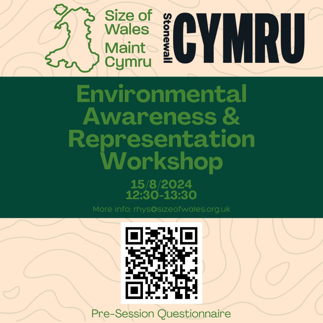 Stonewall Cymru (@stonewallcymru) on Twitter photo 🌳Join Stonewall Cymru and <a href="/sizeofwales/">Size of Wales | Maint Cymru</a> on 15 August 12:30-1:30pm for a free online session exploring the work of Size of Wales, the impact of climate change and deforestation on the LGBTQ+ community, and ways you can support the cause too. Register here: lnkd.in/exRsXTvj 🌳Join Stonewall Cymru and <a href="/sizeofwales/">Size of Wales | Maint Cymru</a> on 15 August 12:30-1:30pm for a free online session exploring the work of Size of Wales, the impact of climate change and deforestation on the LGBTQ+ community, and ways you can support the cause too. Register here: lnkd.in/exRsXTvj