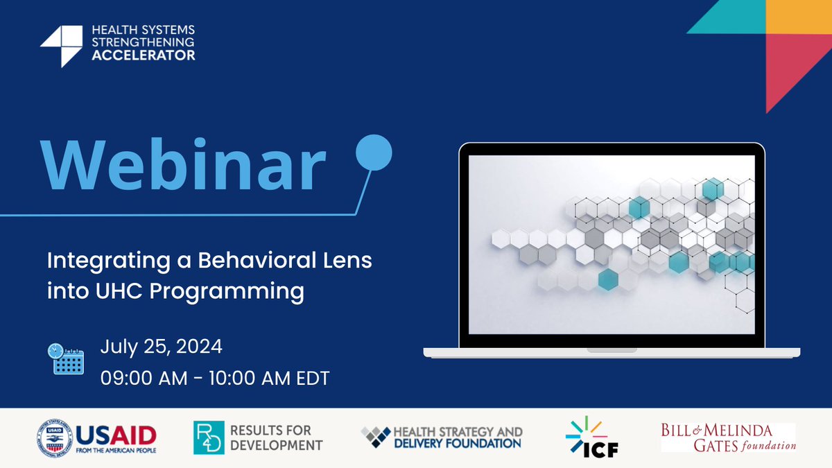 Health Systems Strengthening Accelerator tweet media