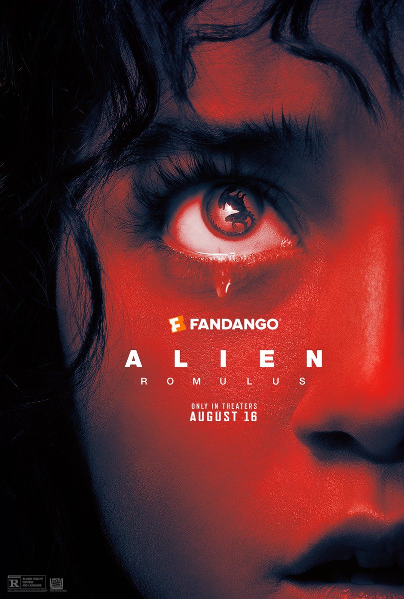 IsabelaMercedBR's tweet photo. É ELA! Poster individual de Isabela Merced como 'Kay' em "Alien: Romulus". 

- O filme chega 16 de agosto nos cinemas! https://t.co/pwQVJXWsCK