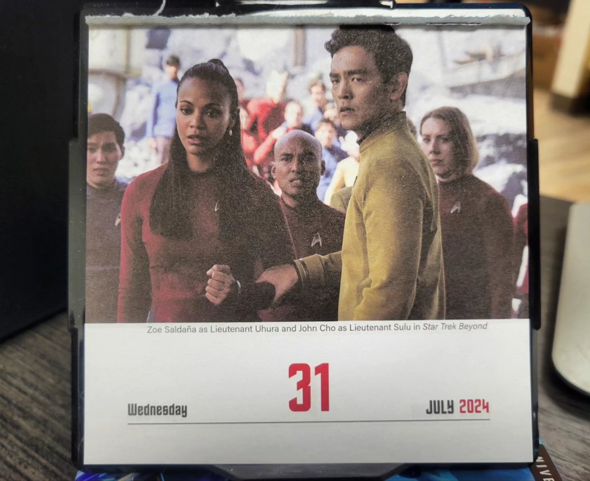 Kertrats's tweet photo. I missed posting the calendar images for July earlier this month, so today, on #CalendarChangeDay eve, here are the #July 2024 calendar pics! #CalendarChange #StarTrek #StarTrekDiscovery #StarTrekStrangeNewWorlds https://t.co/SNCejK02Gt