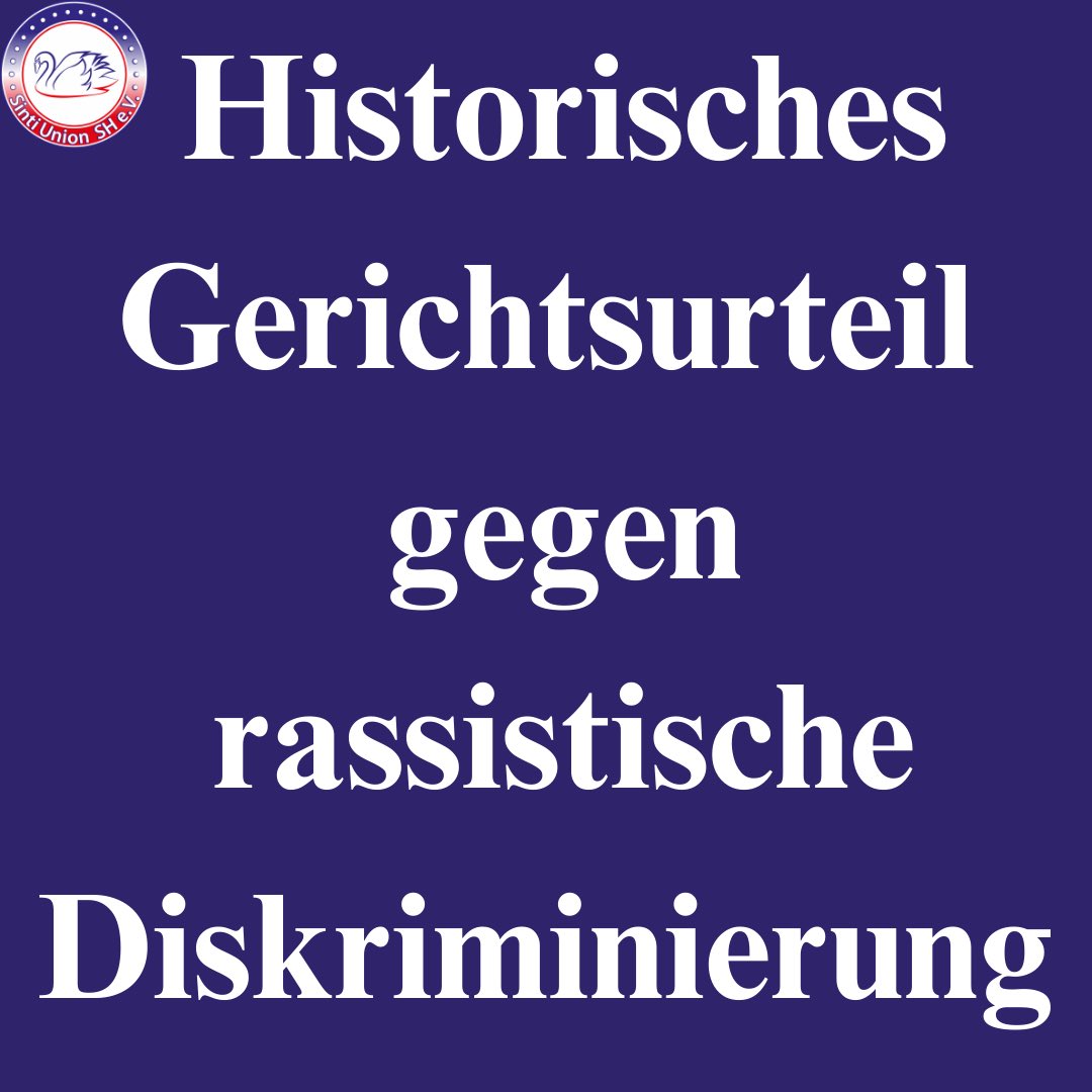 Sinti Union SH tweet media