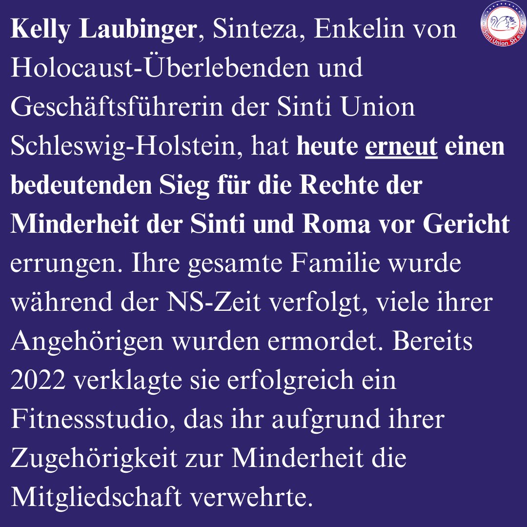 Sinti Union SH tweet media