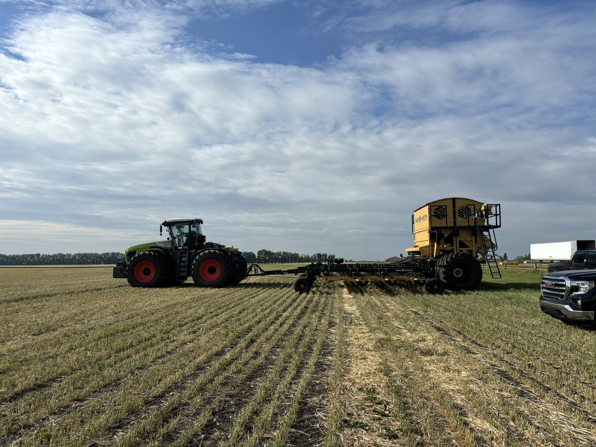 Day 2 of the <a href="/AgSmartOlds/">AgSmart</a> show is on now. Stop by and see the demo of a <a href="/SeedMasterMfg/">SeedMaster Mfg.</a> drill and a <a href="/CLAAS_America/">CLAAS North America</a> tractor.  <a href="/AlbertaAGCentre/">Alberta AG Centre</a>