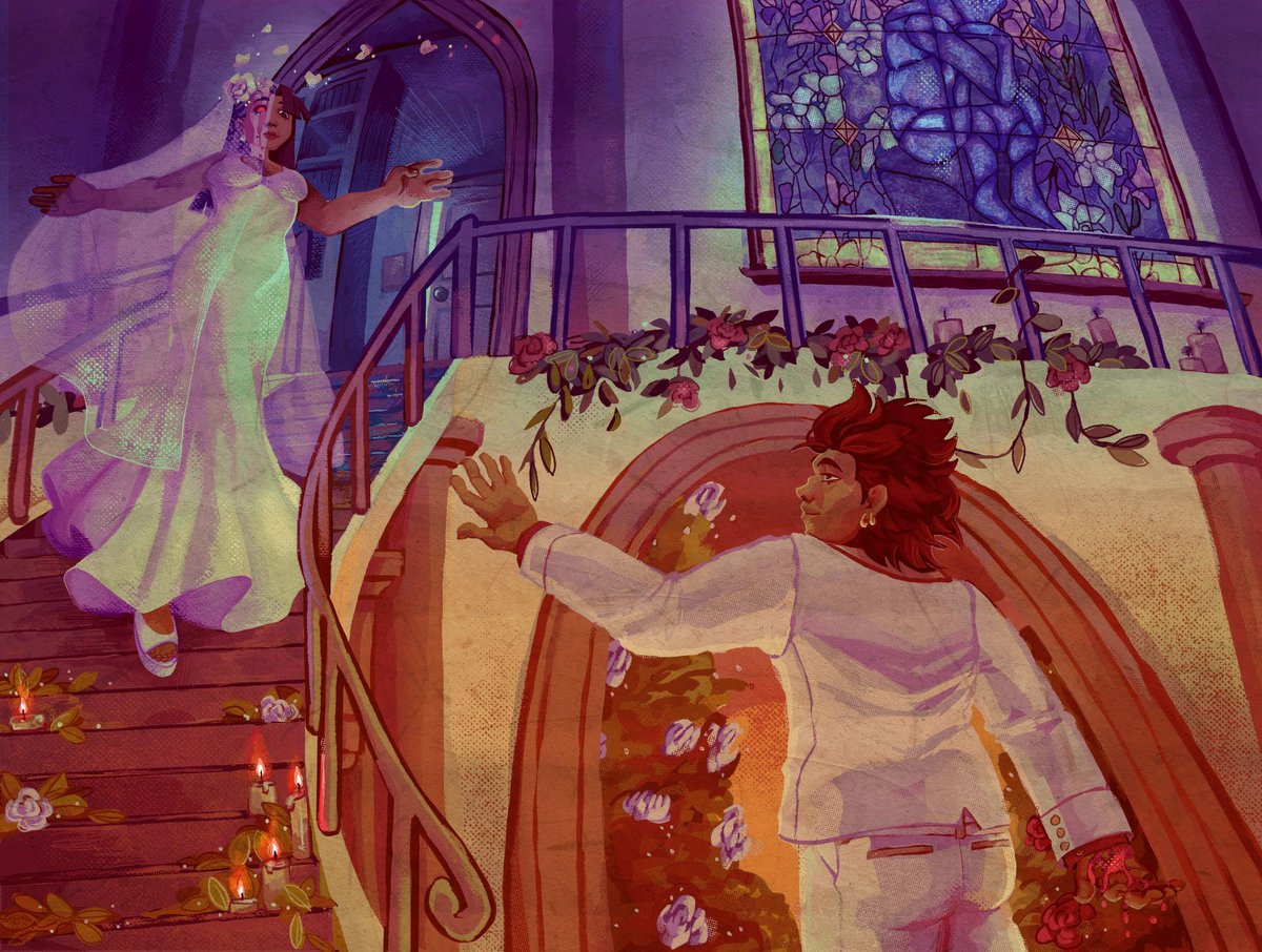 finally able to post my piece for <a href="/aaweddingzine/">Lawfully Wedded @ COMPLETE!</a> ! im so glad to have been a part of this, especially for my first zine. i learned a lot and im excited for more zine opportunities in the future!! (ps. if you think you'd be into this zine, theyre selling leftovers!)