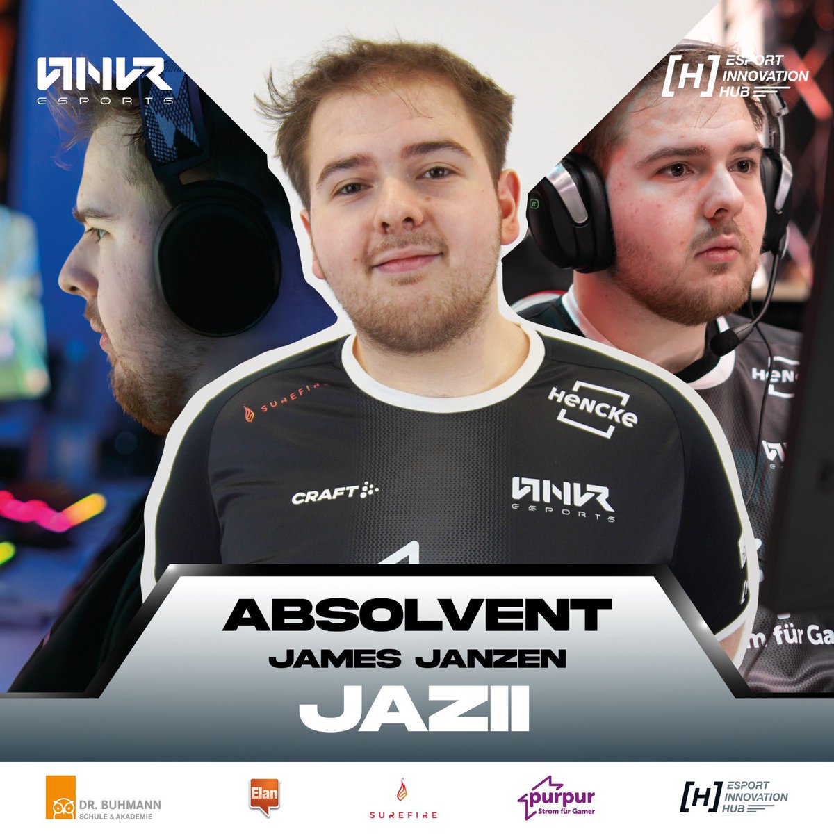 Roster News #2/3 

Auch <a href="/JaziiRL/">Jazii</a> gratulieren wir zum erfolgreichen Abschluss und bedanken uns für die tollen Erinnerungen!

Du hast es nicht nur zum Main Event geschafft sondern warst auch unter den Top 4 im EWC Community Cup 🔥

Wir sind gespannt wie du dich weiterentwickelst 🤝