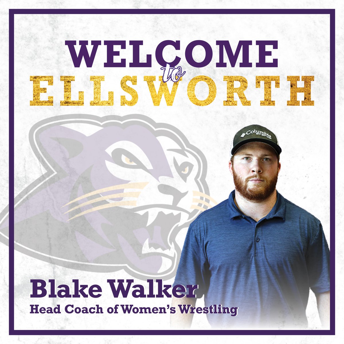 AthleticsECC's tweet photo. Big news! We're excited to welcome Blake Walker as the Head Coach of our Women's Wrestling program! He's a ECC alum and NJCAA All-American. Let's cheer him on!
#ECCWrestling #WomensWrestling #NewCoach #ECCpride https://t.co/yUObpIMY41