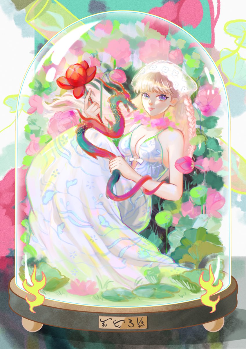 Lotus Overgrowth 🪷

* updated the background from solid color to simple flowers and textures, now it looks more cohesive🥰