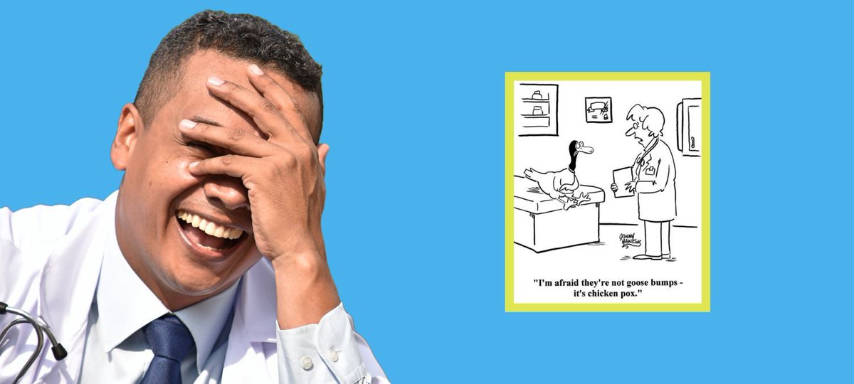 physicianswkly's tweet photo. Take a mid-week break and check out our latest #MedicalCartoons--new cartoon posted today!
Get your giggles here: https://t.co/b4j8FbG0cN
#SoMeDocs #MedTwitter #DocHumor #MedHumor #DocCartoon #DocComic https://t.co/hXra1B9mks