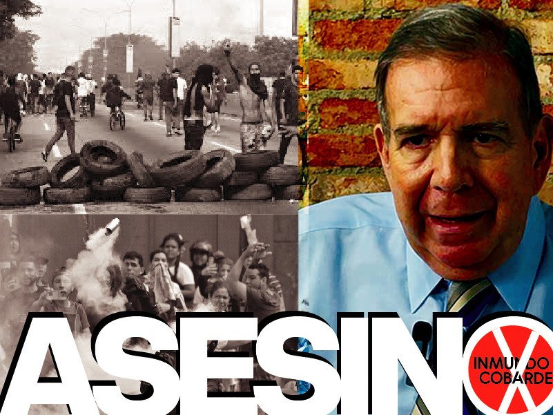 ¡Edmundo González TERRORISTA!
VAS A PAGAR CON CÁRCEL POR TANTA VIOLENCIA CONTRA NUESTRA PATRIA.

#EdmundoAsesino
#Comanditos
#VenezuelaEsPaz
#SoyComunicadorClapNE 📦