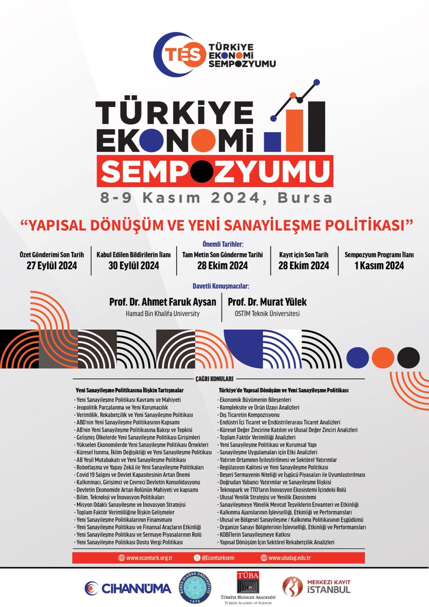 Türkiye Ekonomi Sempozyumu (TES) tweet media
