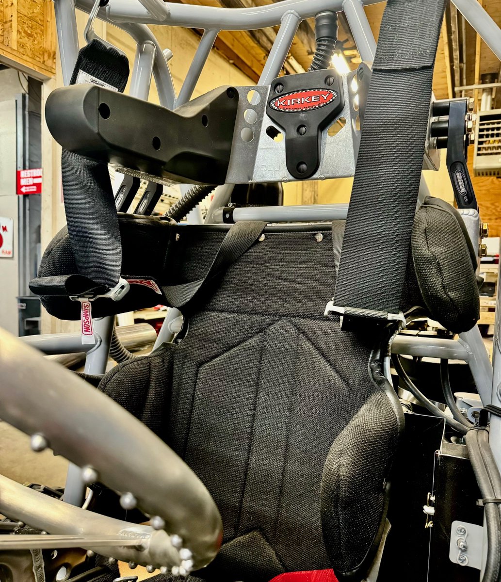 OfficialKirkey's tweet photo. Get ready to feel the thrill! Strapped in with Kirkey. 🔥🏁 #RaceCar #KirkeySeat #RacingCommunity #SafetyAndPerformance #FastLife https://t.co/0OF3qr2Xez