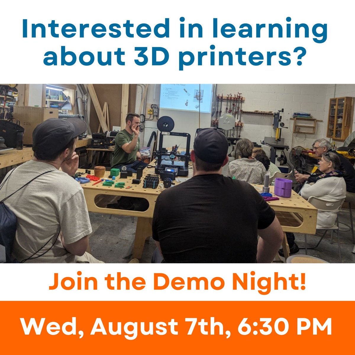 yowtoollibrary's tweet image. Do you want to learn a new skill? Join our 3D Printing Demo Night! You'll be able to learn all the basics of how to use a 3D printer so you can begin to create your own unique projects!
🤩
Sign up now!
eventbrite.ca/e/demo-night-i…
🛠️
#OTL #ToolLibrary #LearnNewSkills #3Dprinting
